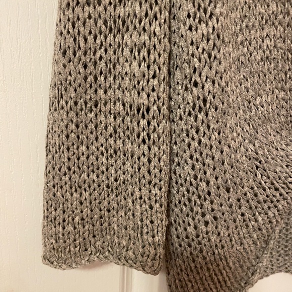 Eileen Fisher Women’s Long Sleeve Open Duster Cardigan Sweater Size one size - Picture 8 of 8